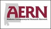 The logo for the alabama entrepreneurial research network.