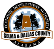 The logo for the economic development authority of selma and dallas county alabama