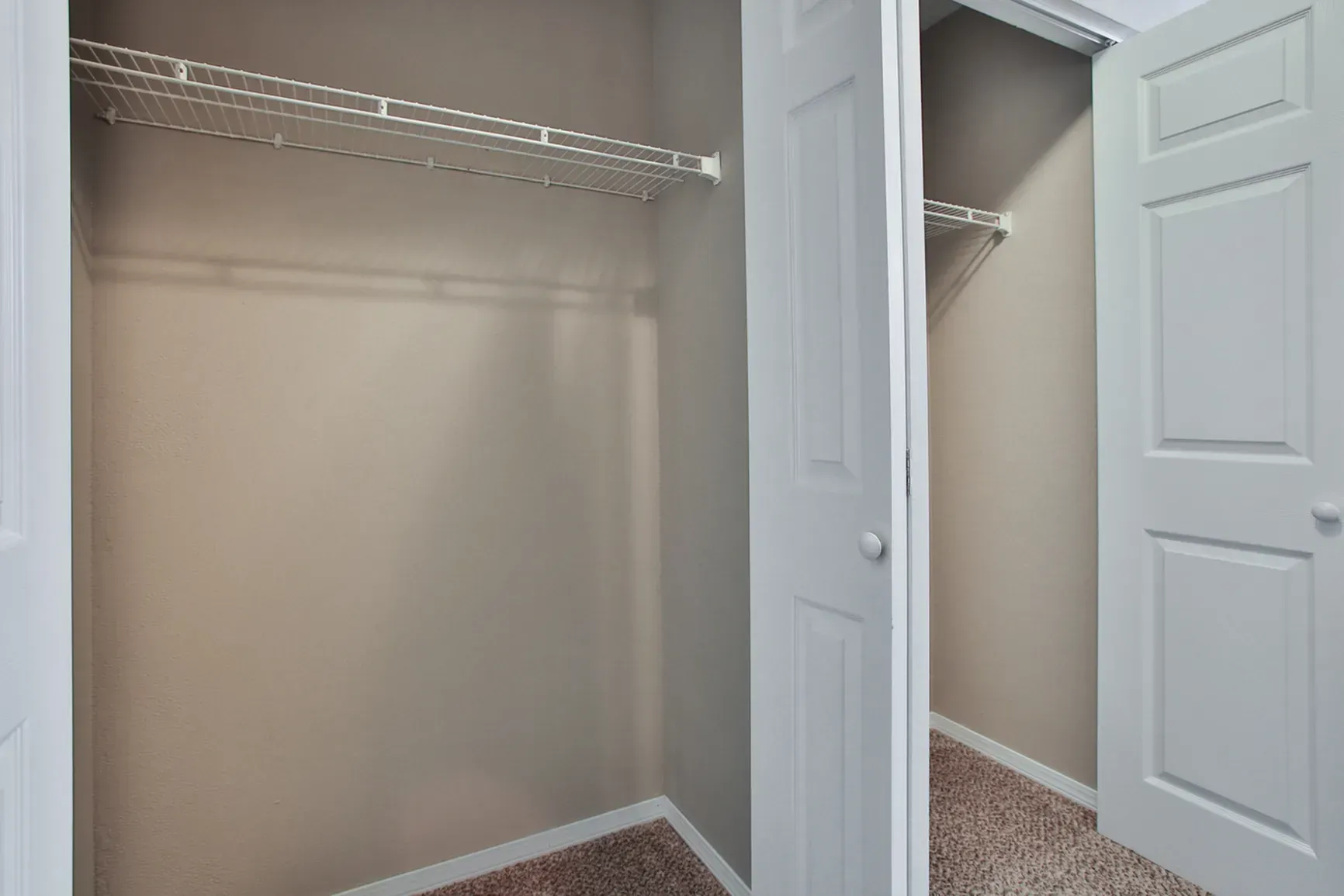 Photo of dual closets