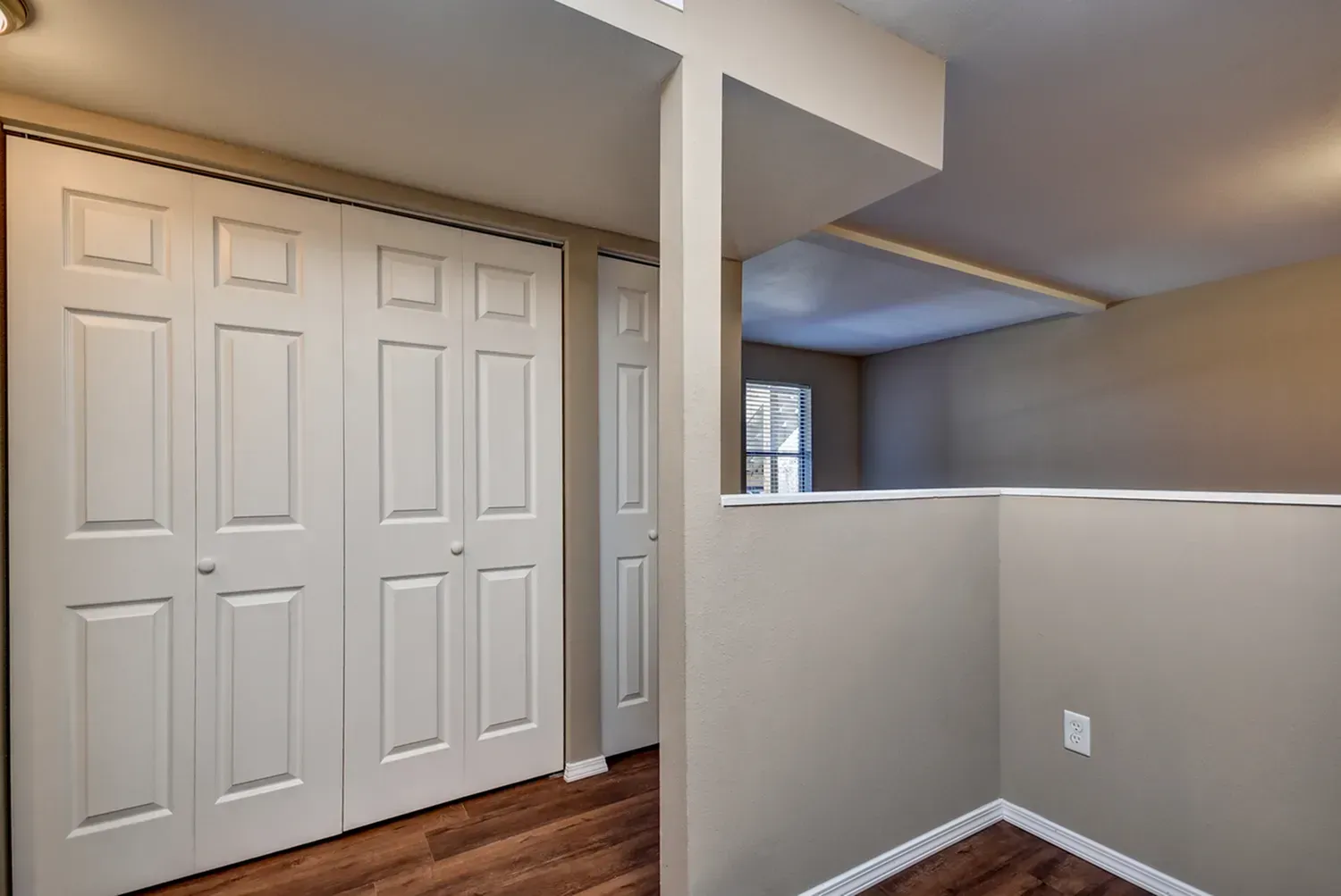 Photo of a staircase landing