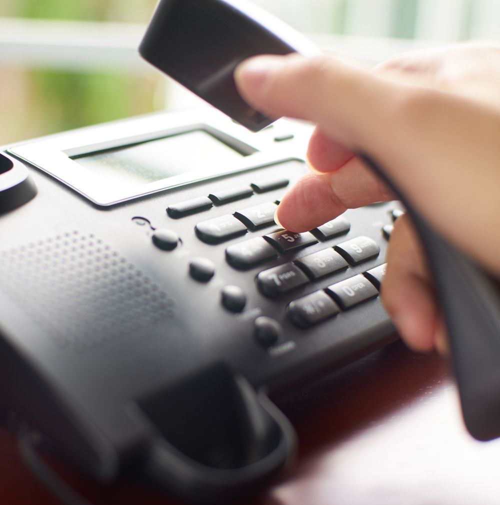 Client Dialing on the Phone