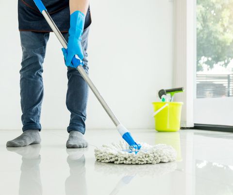 Mopping the Floor — Belmont, NC — A Plus Cleaning