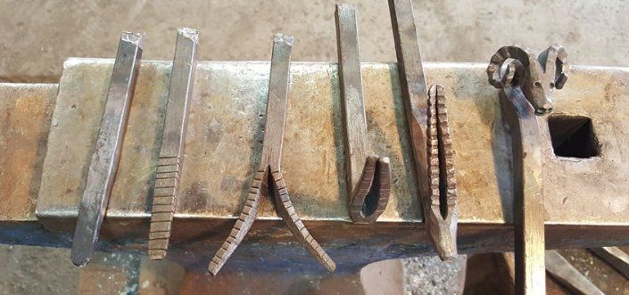Rivet Bucking / Heading Tool Set – Ken's Custom Iron Store