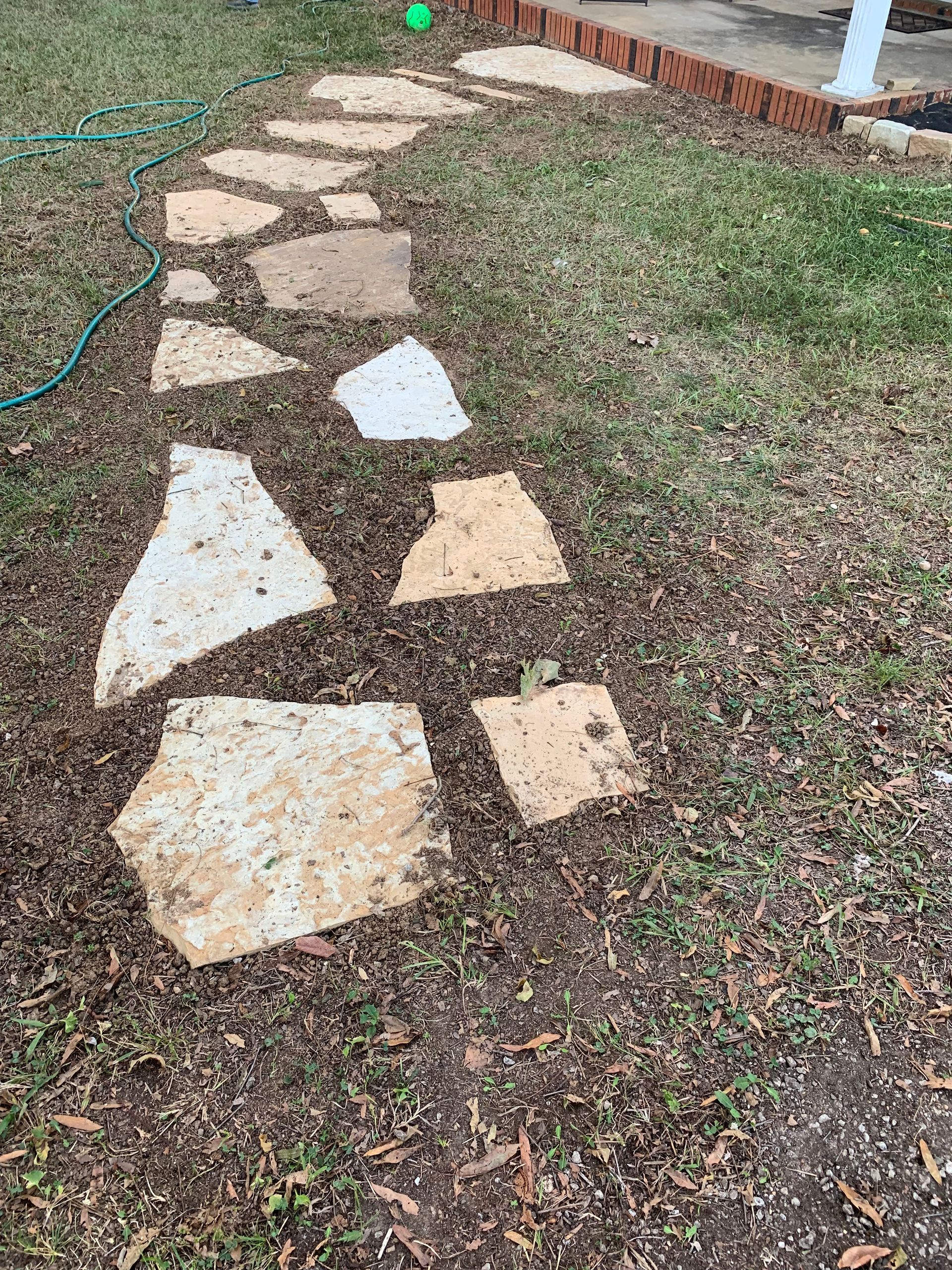 Stone Pavers, Stone Side Walks, Stepping Stones in Tupelo, MS