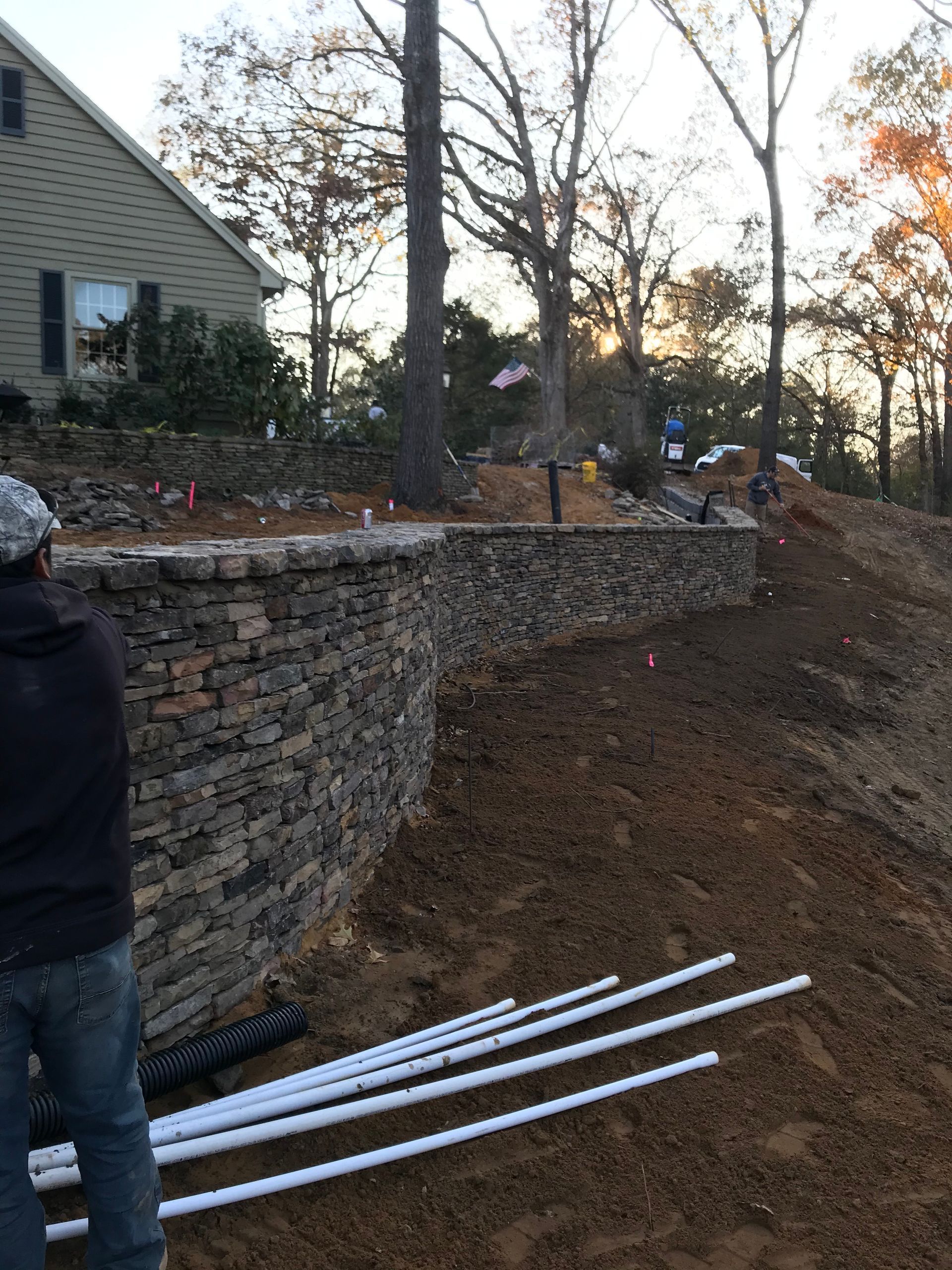 Retaining Walls in Tupelo, MS; Stone Walls