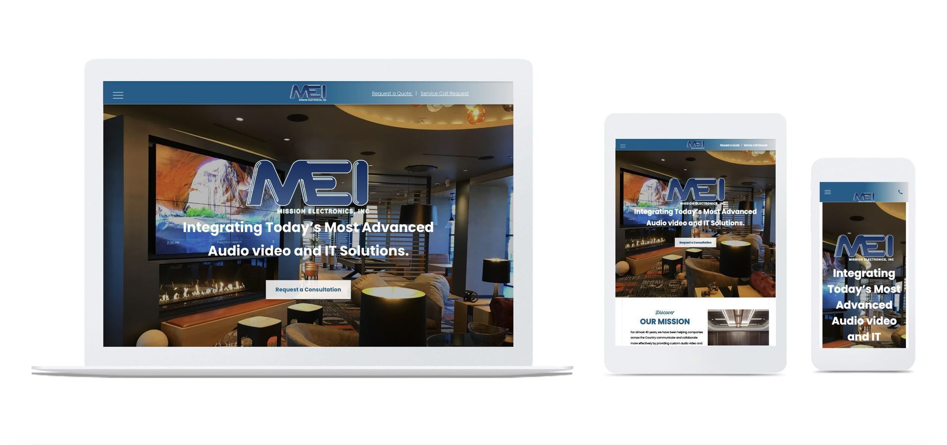 Wildfire Group Customer Website Preview