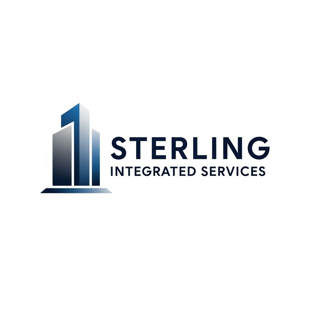 Logo for sterling integrated services.