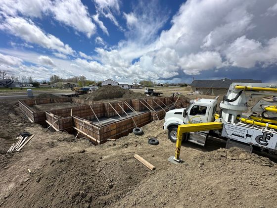 Foundation Workers on Site — Billings, MT — Fleury Concrete