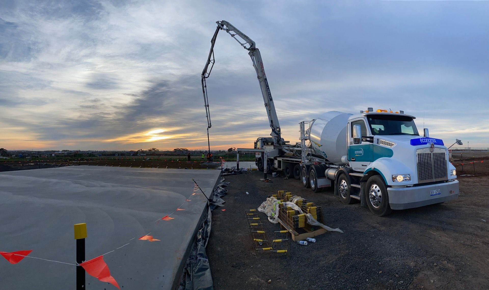 commercial concrete pumping provider