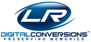 A logo for digital conversions preserving memories