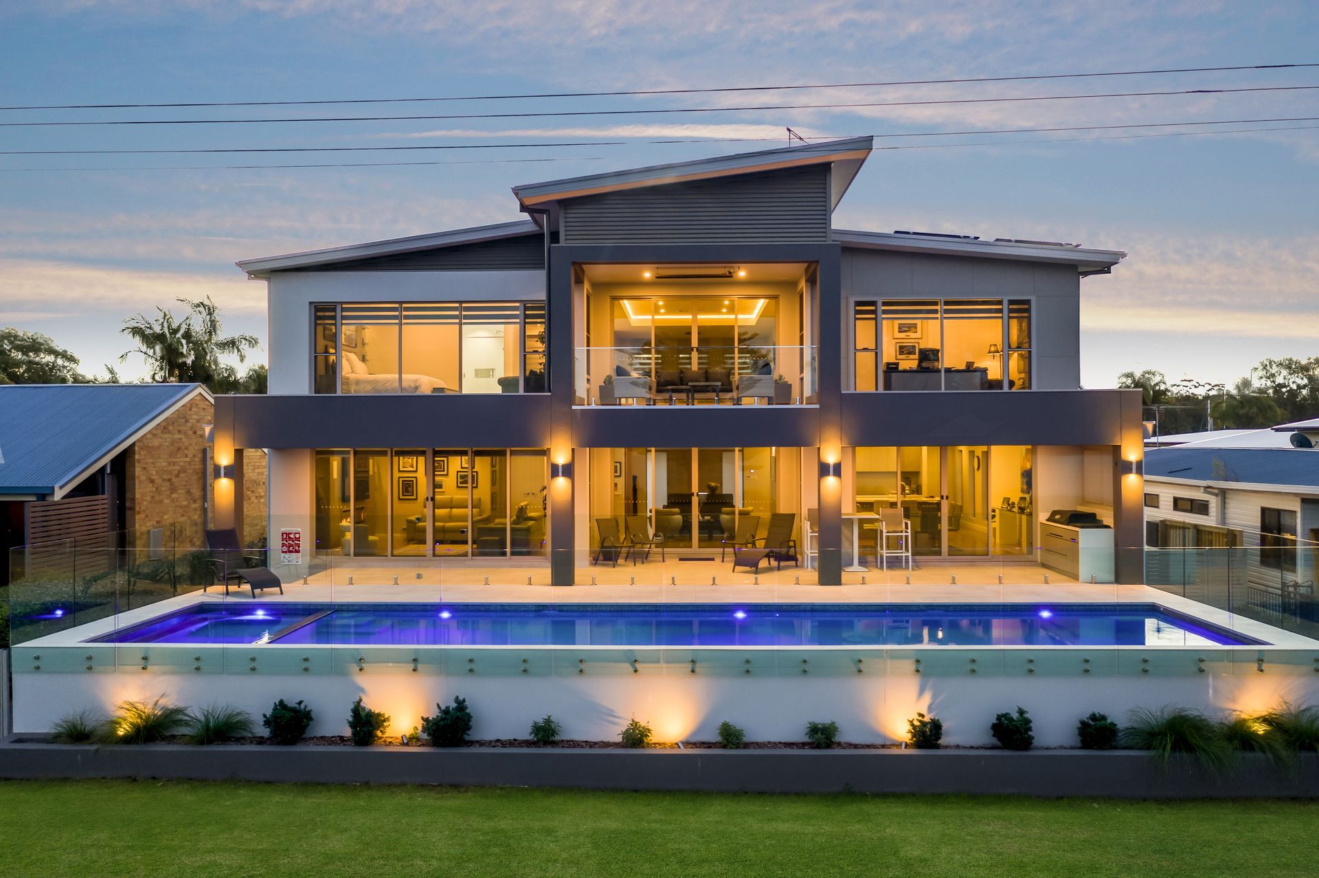 Exterior of designer of low maintenance