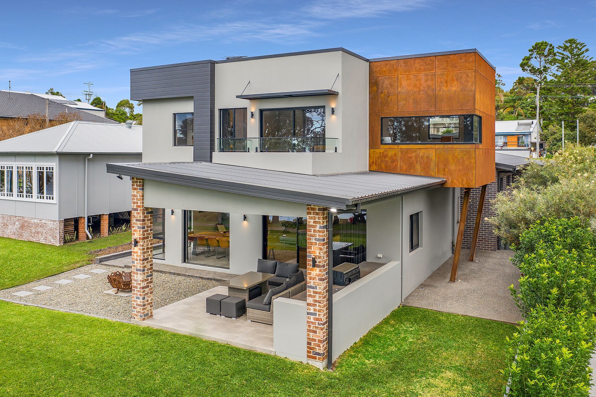 Exterior of Industrial lakeside