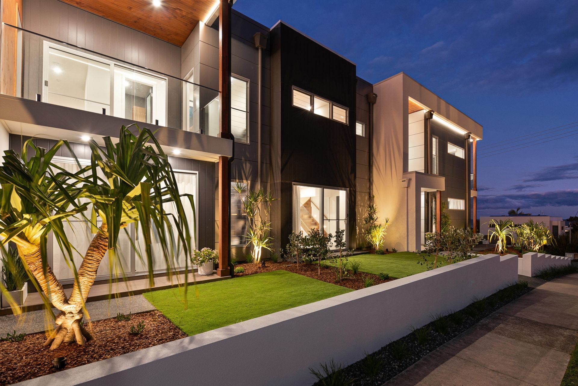 Alternate exterior shot of Luxury duplex