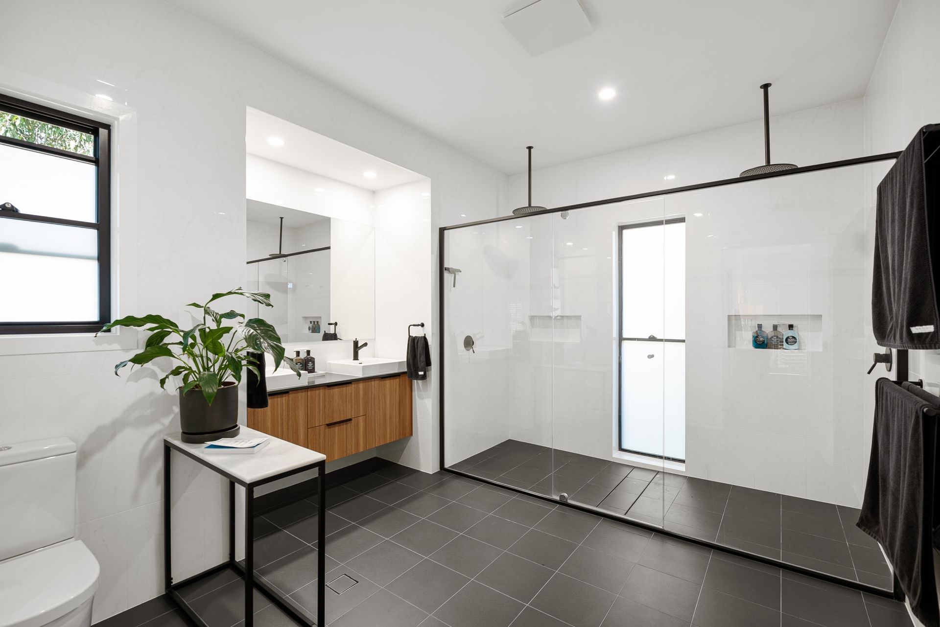 Bathroom of the hunter lodge