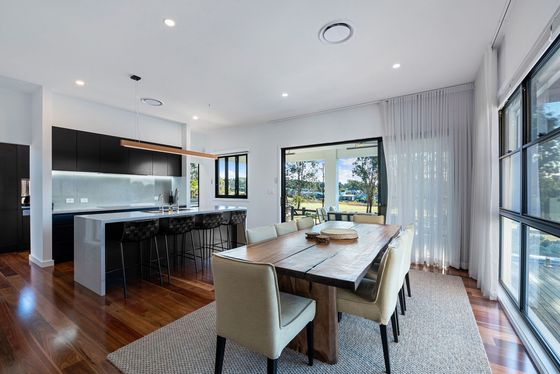 Interior of vintage golfs & reds