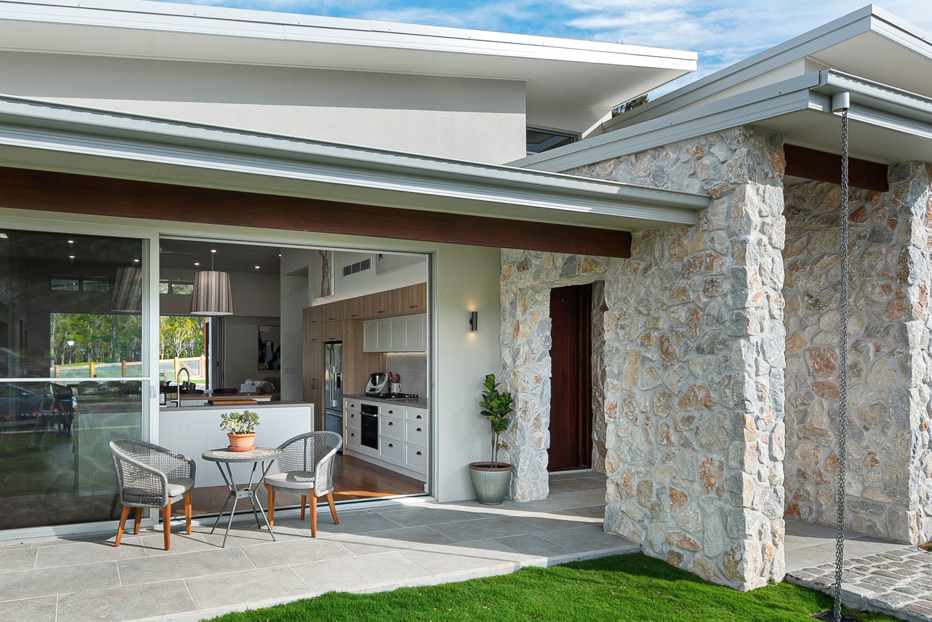 Exterior of British Charm with Contemporary Comfort