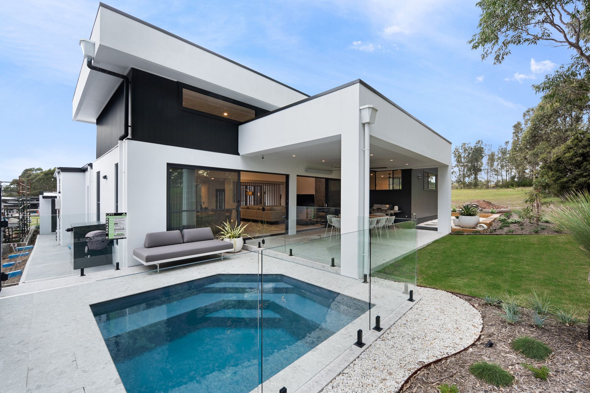 Pool of Mid Century Home