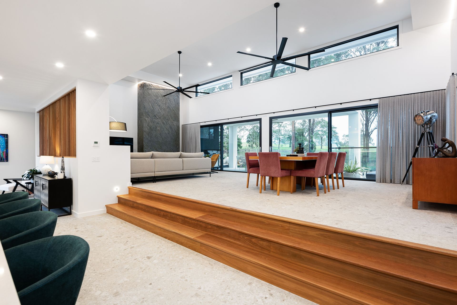 Dining room of Mid Century Home