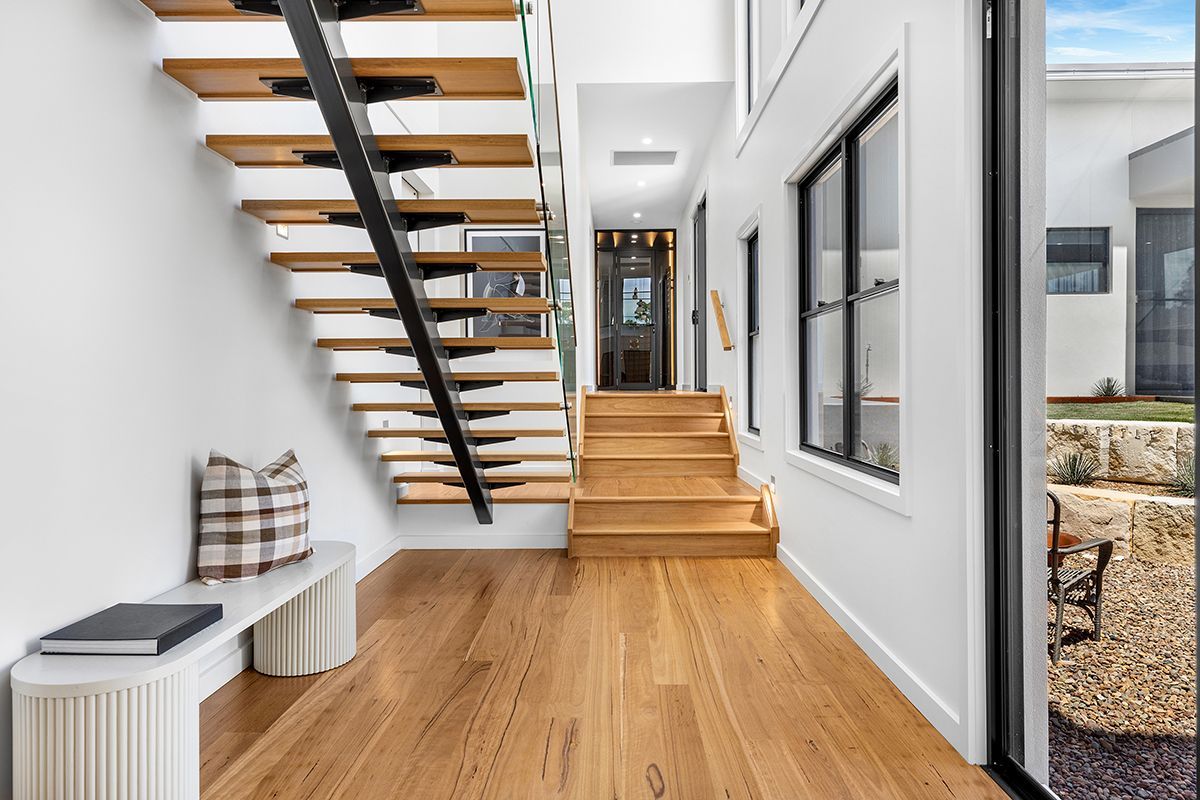 Hallway of Contemporary Luxury Living