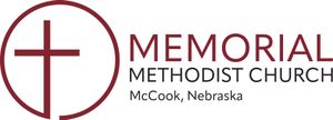 The logo for the Memorial Methodist Church in McCook, Nebraska.