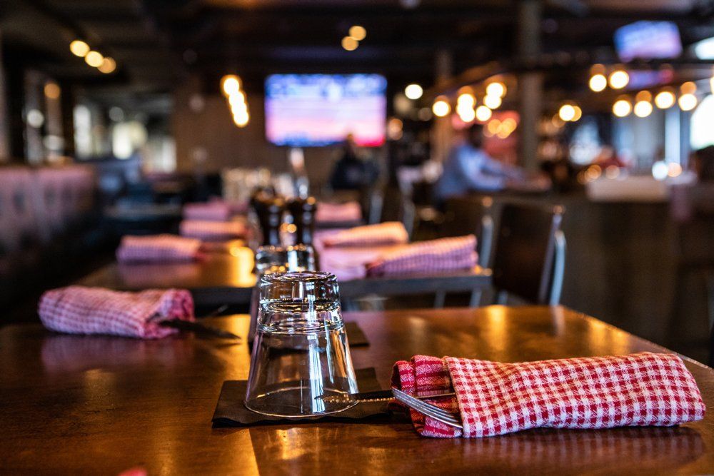 Table Inside Pub — Las Vegas, NV — Hitchin’ Post Saloon & Steakhouse