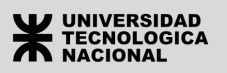 Logo of the Universidad Tecnológica Nacional in black on a light gray background.
