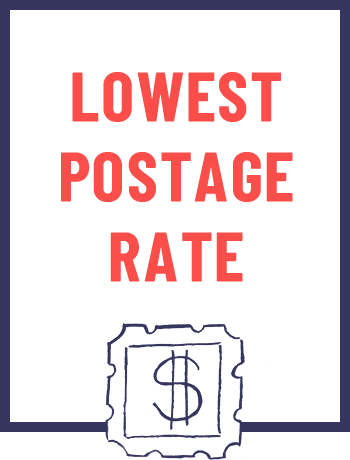 Lowest Postage Rate