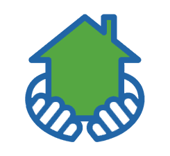 Hand with House Icon