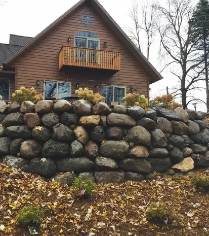 Landscape erosion prevention in Loretto MN