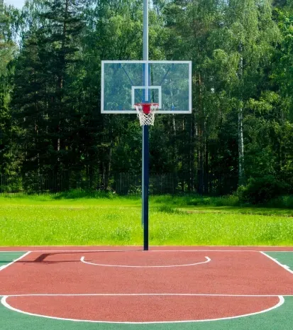 Professional sport court installation in Loretto MN