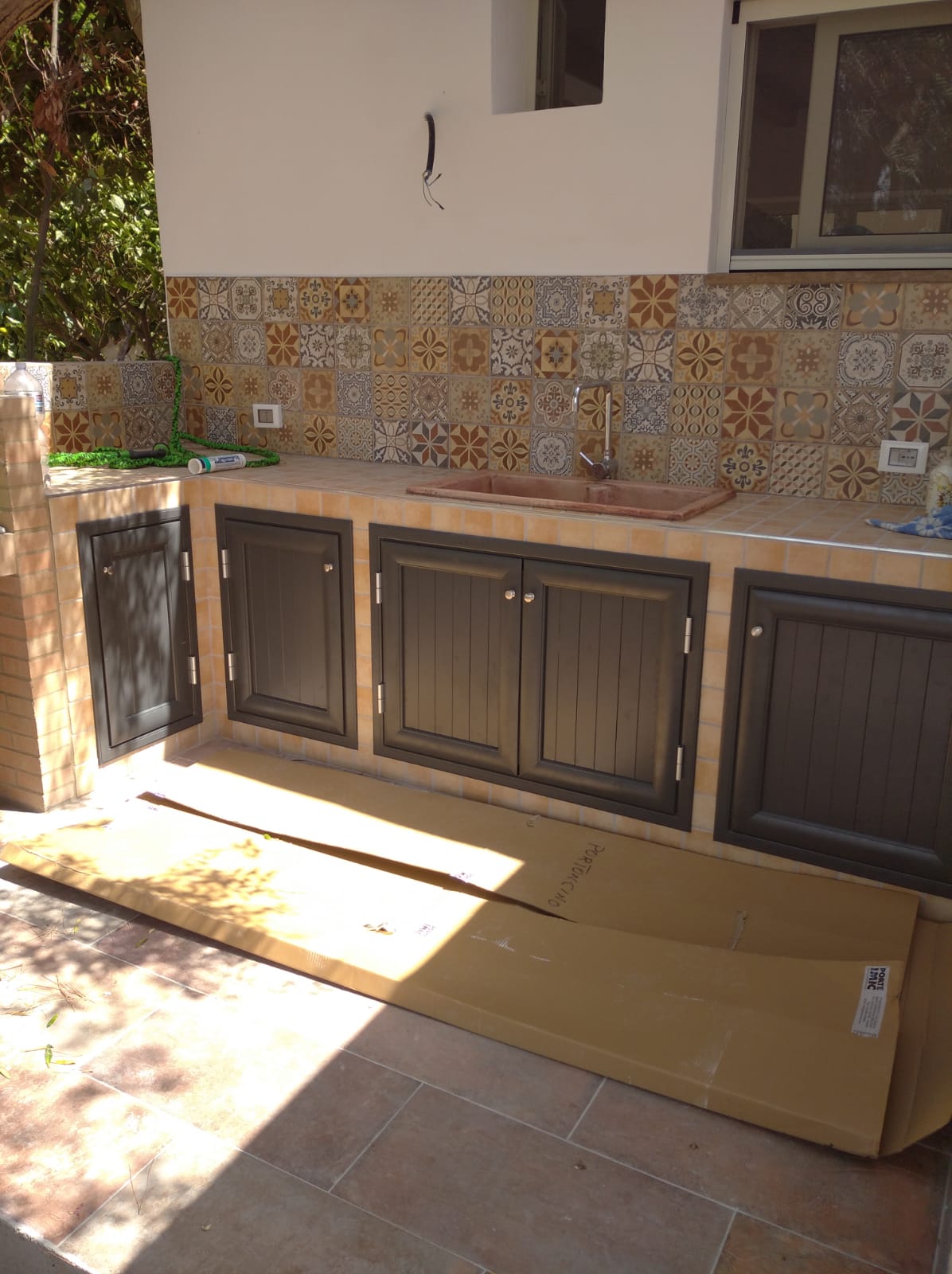 cucine esterne in muratura finita