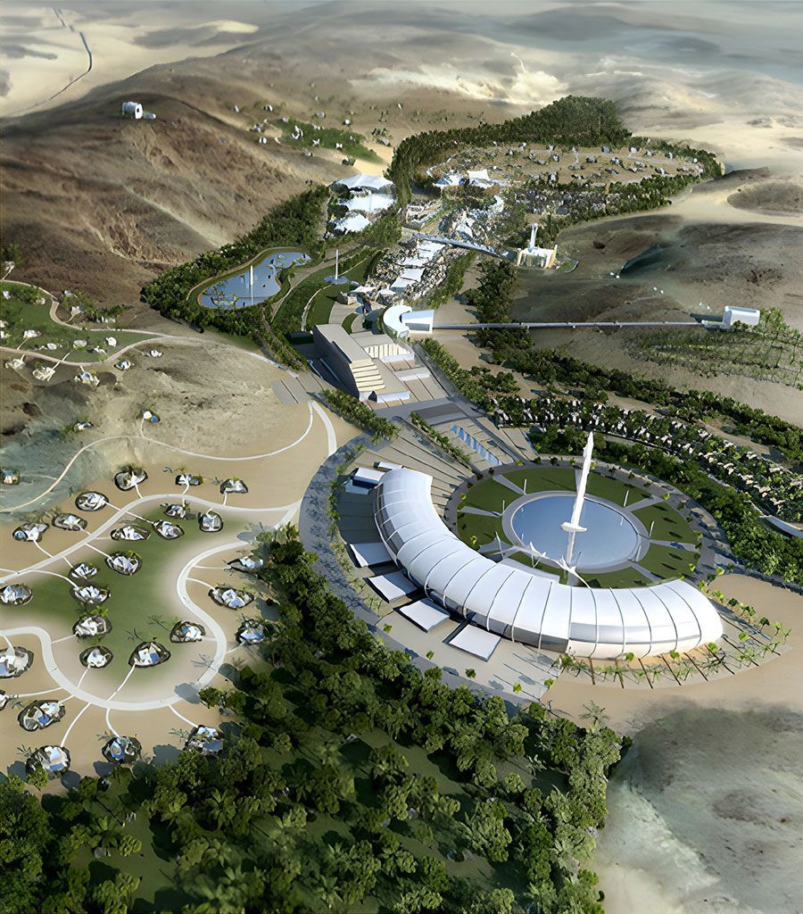 Bawabat Makkah is a huge development initiative to transform the western suburb of Mecca into a comprehensive urban destination, it includes a national park, residential and commercial districts, financial zones, and a dedicated neighborhood for conferences, a city within a city.