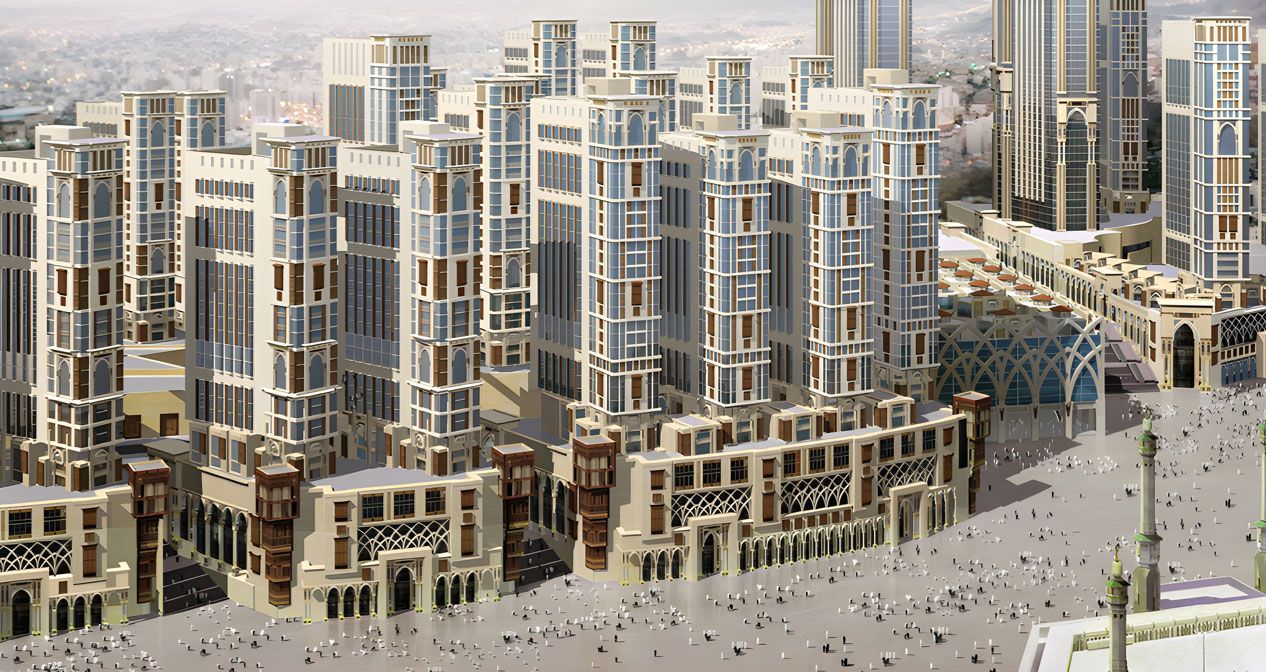 A landmark development on the western border of the Grand Mosque in Makkah, the Jabal Omar project is one of the most significant real estate initiatives in the city. It features 39 hotel towers, extensive commercial centers, and multi-functional facilities—designed to accommodate the needs of millions of visitors annually while enhancing the urban fabric of the Holy City.