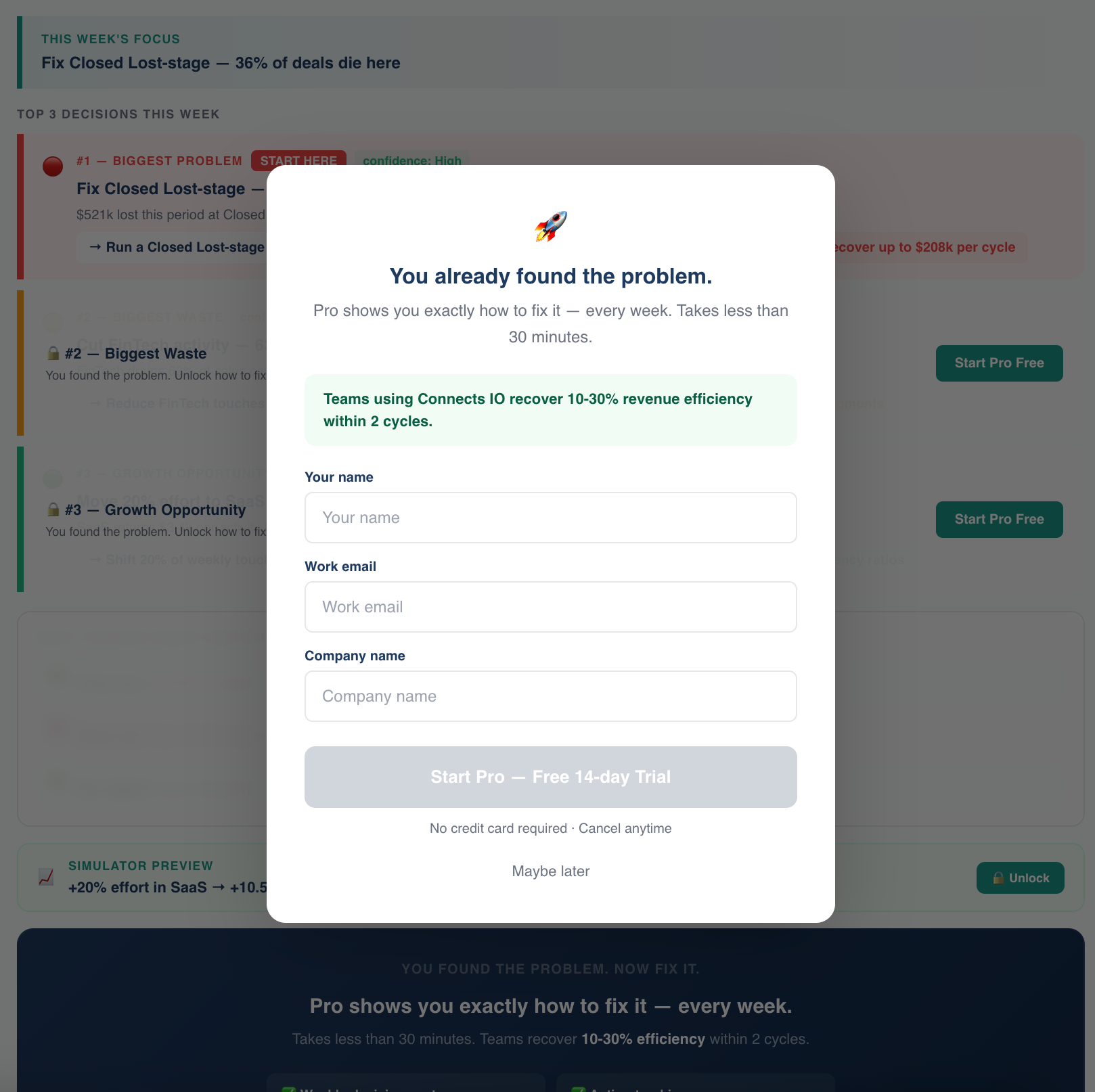 Connects IO Limted Free Version
