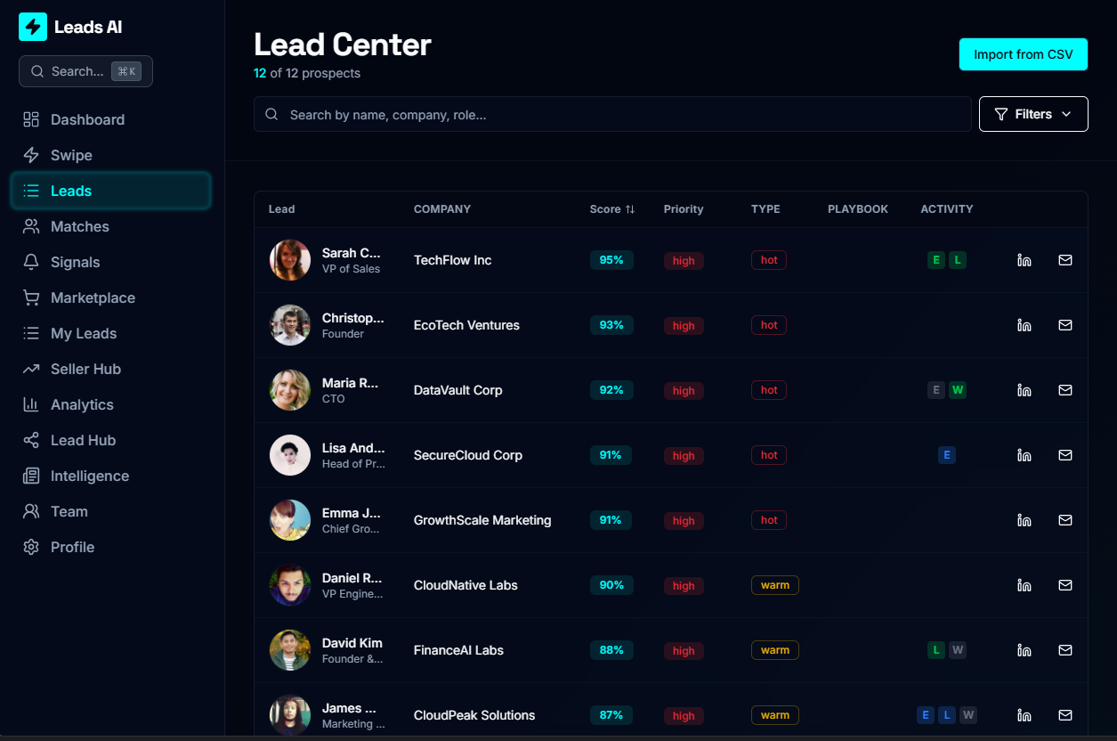 Leads AI - Lead Engine System