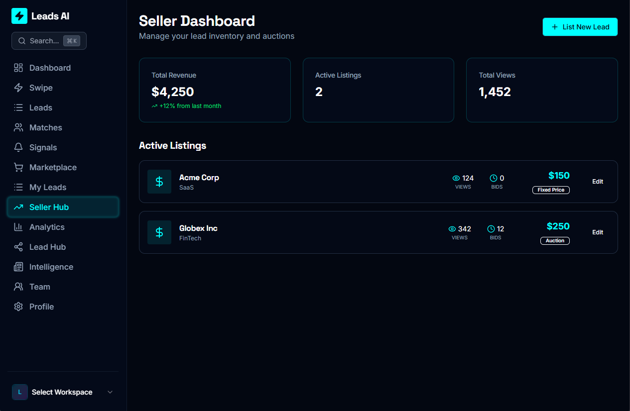Leads AI - Lead Engine Overview