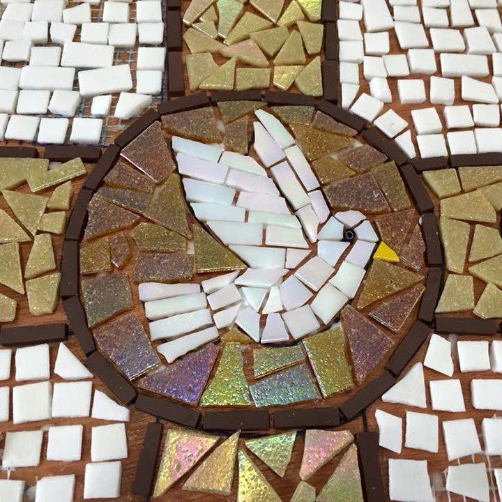 School Mosaic by TomatoJack Arts