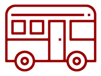 icon of a bus