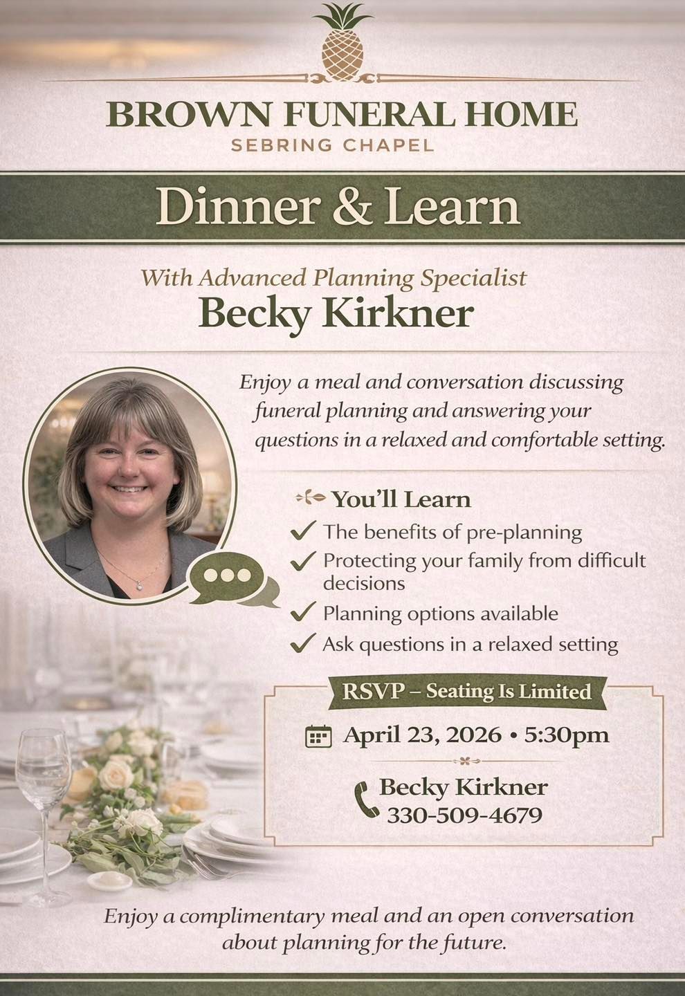 a plate of sandwiches on a table with the words lunch & learn on it
