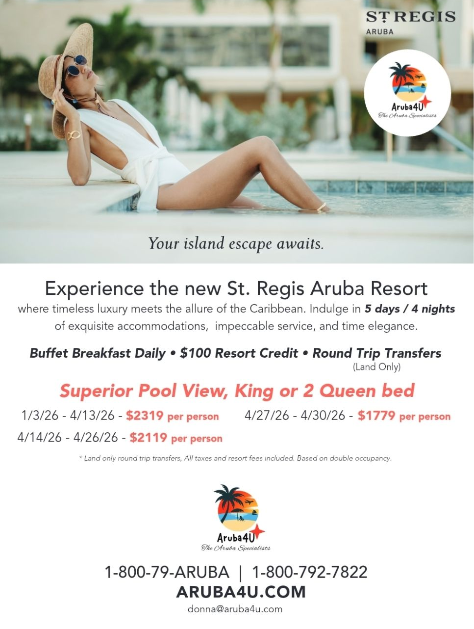 St. Regis Aruba Resort