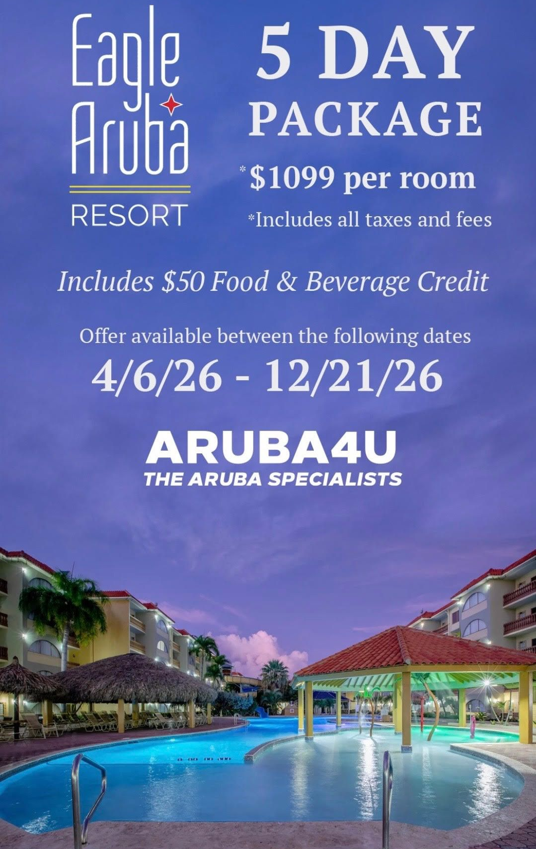 Eagle Aruba Resort Deal