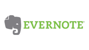 A logo for evernote with an elephant on it