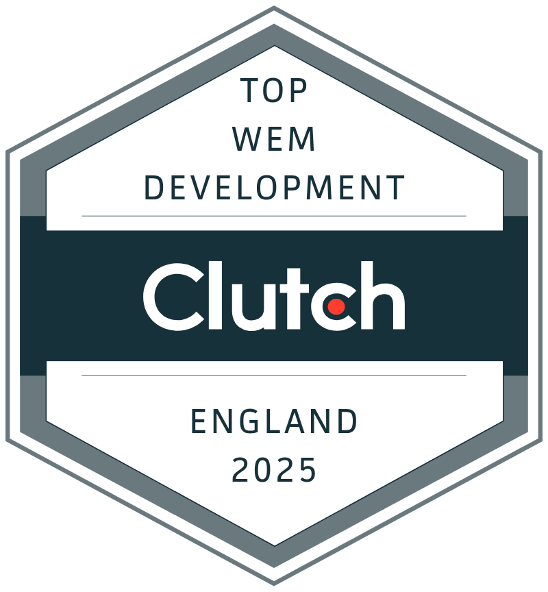 It is a badge that says top wem development clutch england 2025.