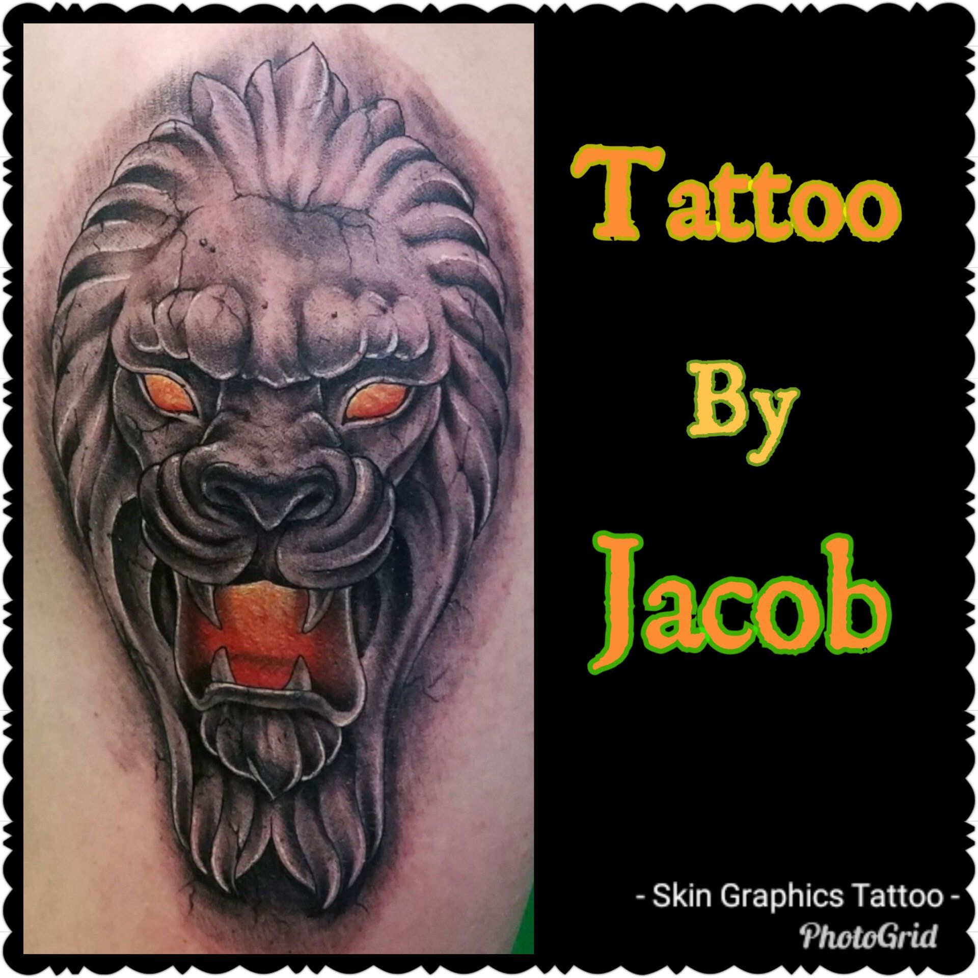 Lion Tattoo — San Antonio, Texas — Skin Graphics Tattoos & Body Piercing