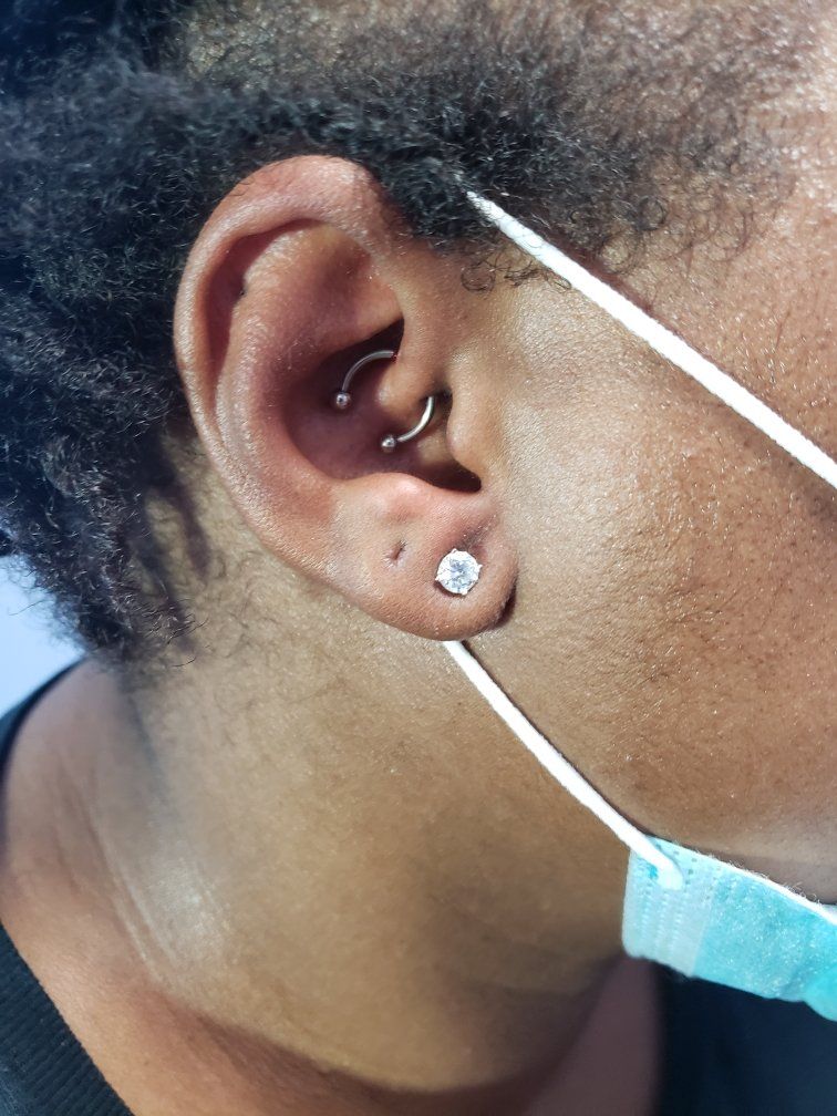 Ear Piercing — Skin Graphics Tattoos & Body Piercing — San Antonio, Texas