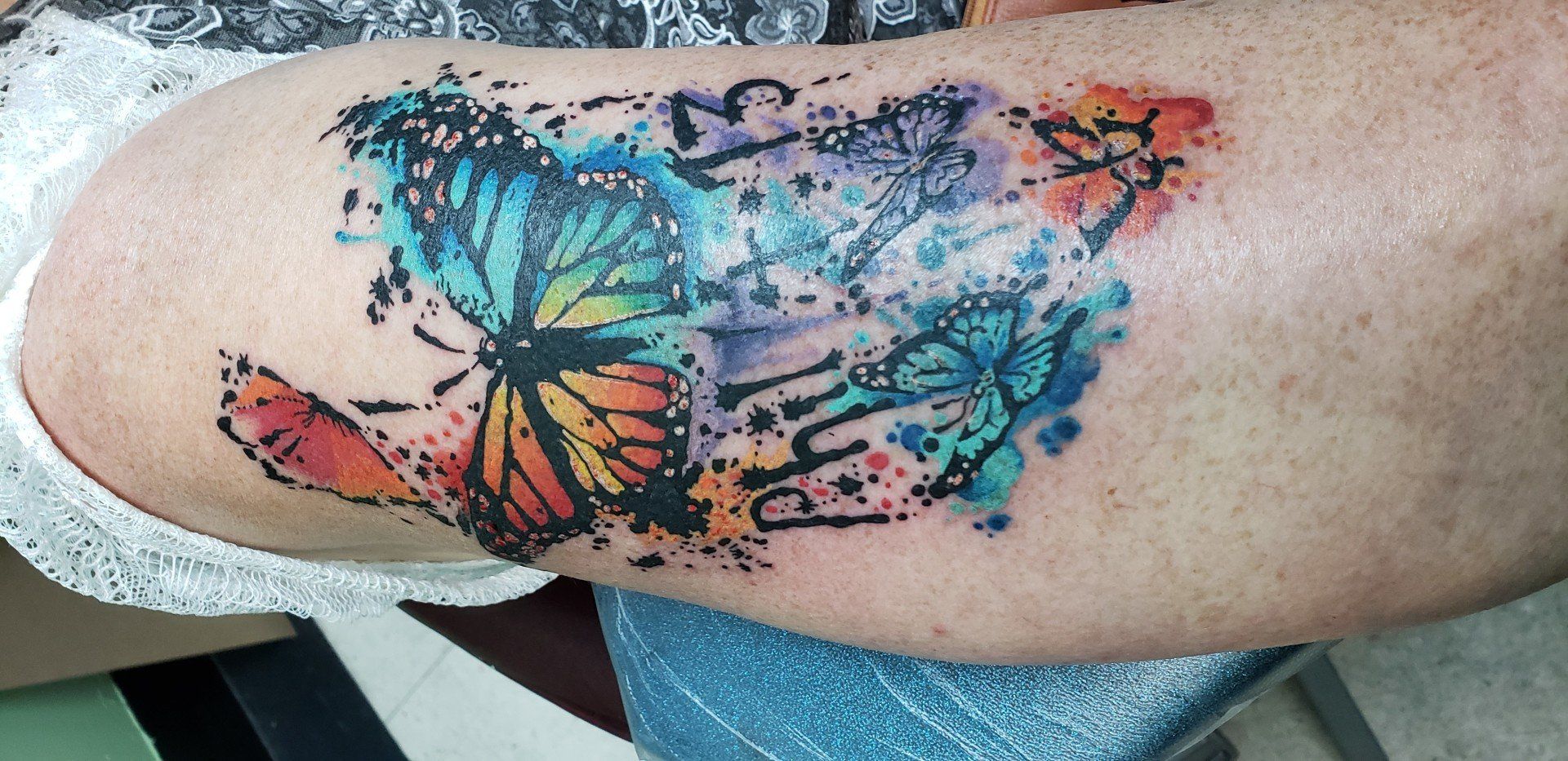 Butterfly Tattoo — San Antonio, TX — Skin Graphics Tattoos & Body Piercing