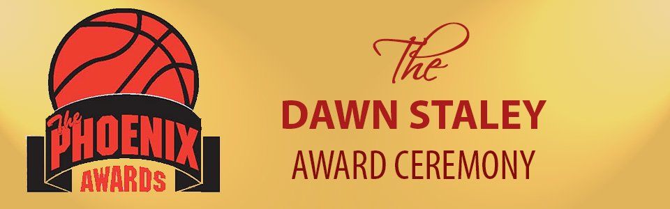 Image of the Dawn Staley Award  Ceremony Graphic