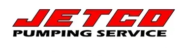 JETCO Pumping Service logo in red and black text on a white background