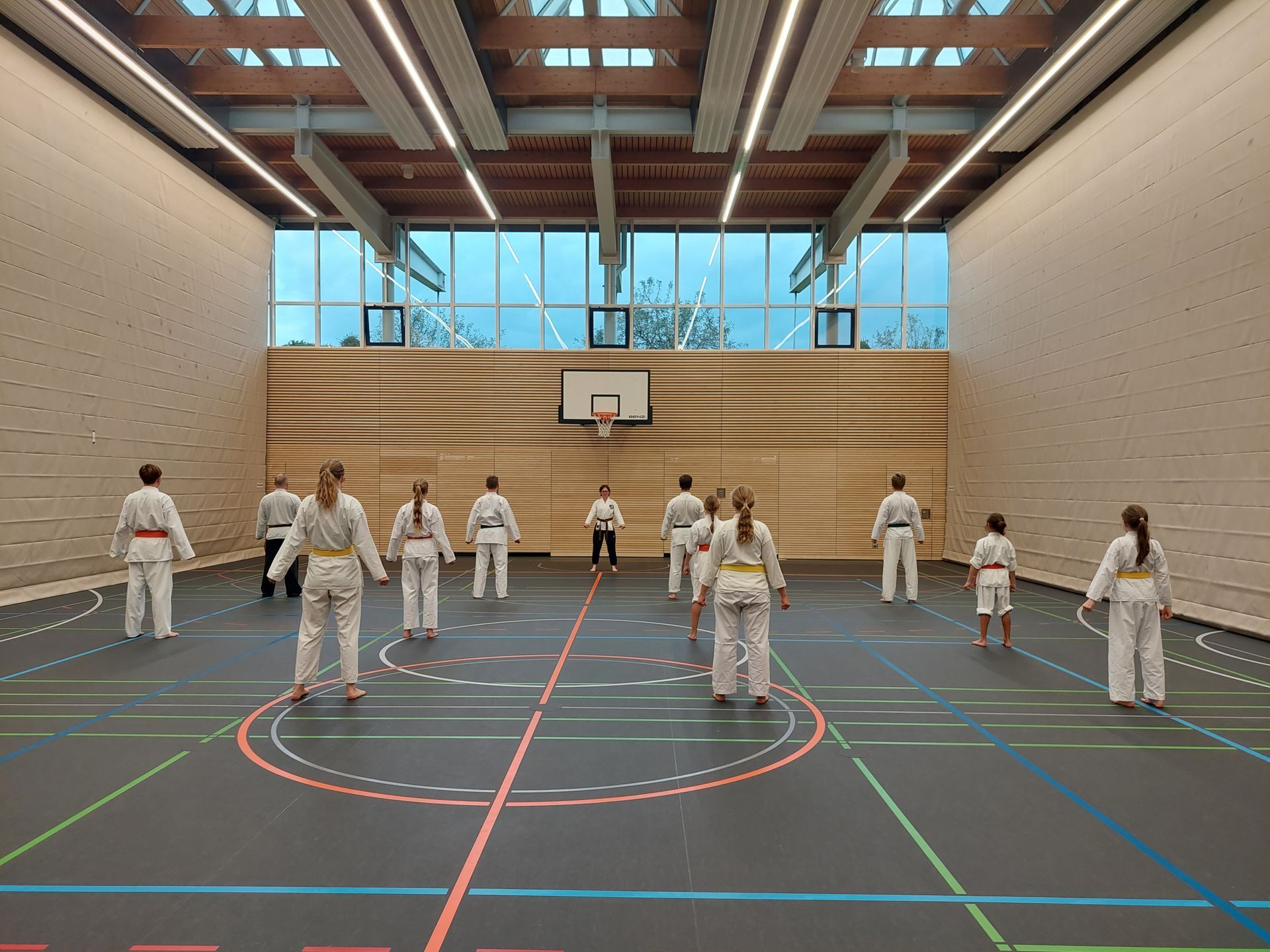 Kampfsportverein Kempo Karate Sigmaringen, Kreissporthalle Sigmaringen, Karateverein,  Training, Dojo