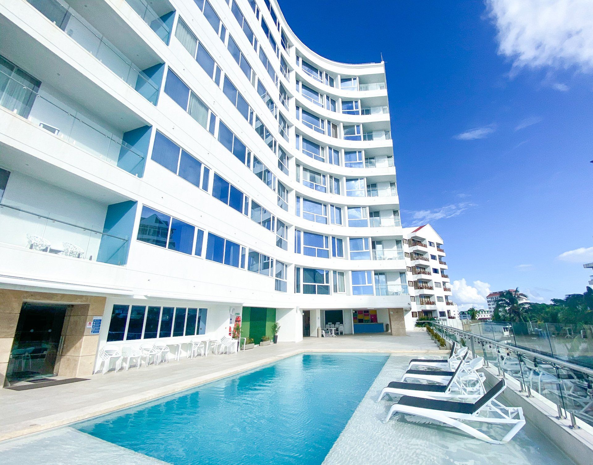 Piscina Hotel Samawi San Andrés Isla